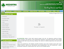 Tablet Screenshot of medistra.com